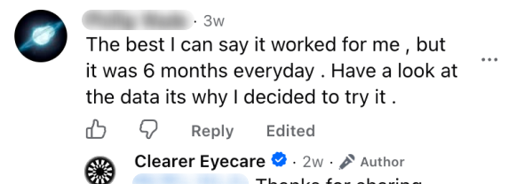 Original screenshot of the review