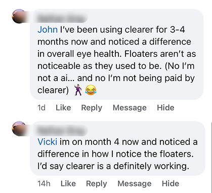 Original screenshot of the review