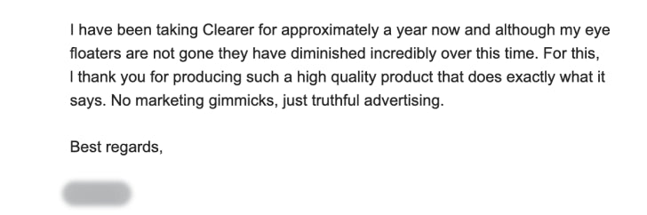 Collected customer screenshot; names and profile photos blurred. Readable excerpt follows.