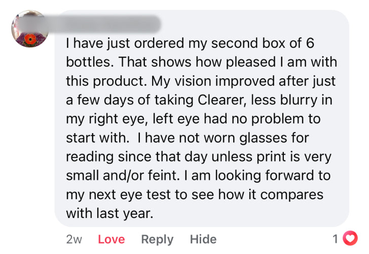 Collected customer screenshot; names and profile photos blurred. Readable excerpt follows.