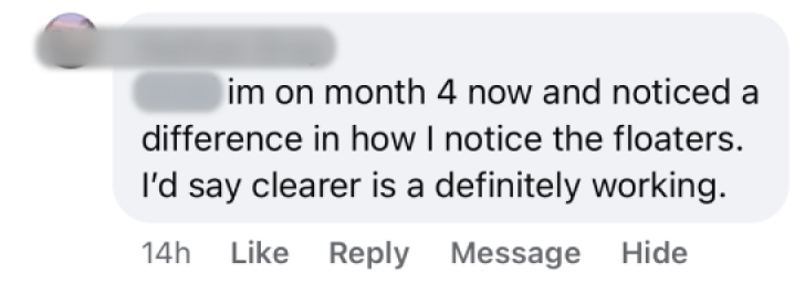 Collected customer screenshot; names and profile photos blurred. Readable excerpt follows.