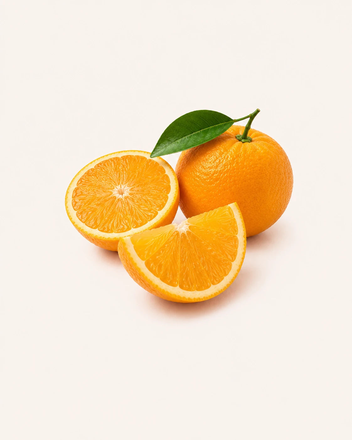 Fresh oranges representing vitamin C